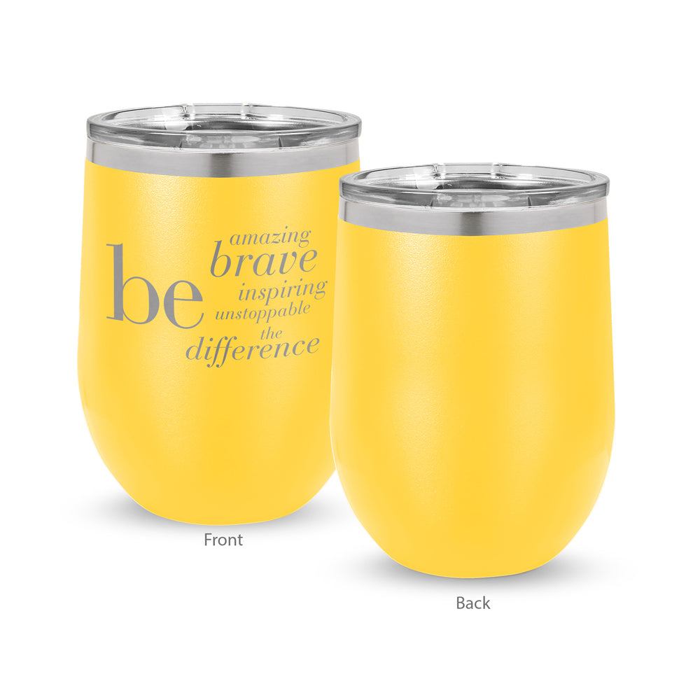 Be Collection 12 oz. Stainless Steel Tumbler
