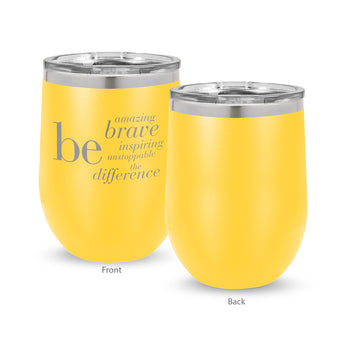 Be Collection 12 oz. Stainless Steel Tumbler