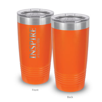 Inspire #teacherlife 20 oz. Stainless Steel Tumbler