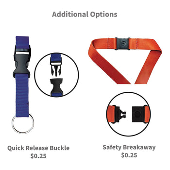 additional options for custom lanyard