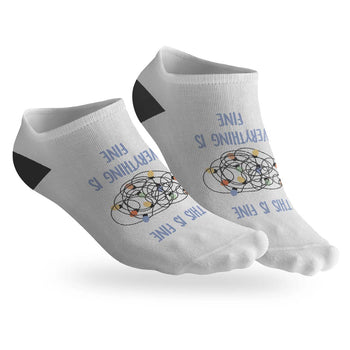 Everything is Fine Appreciation Socks - Lightbulbs