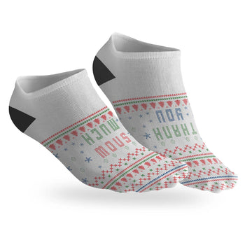 Thank You Snow Much Appreciation Socks