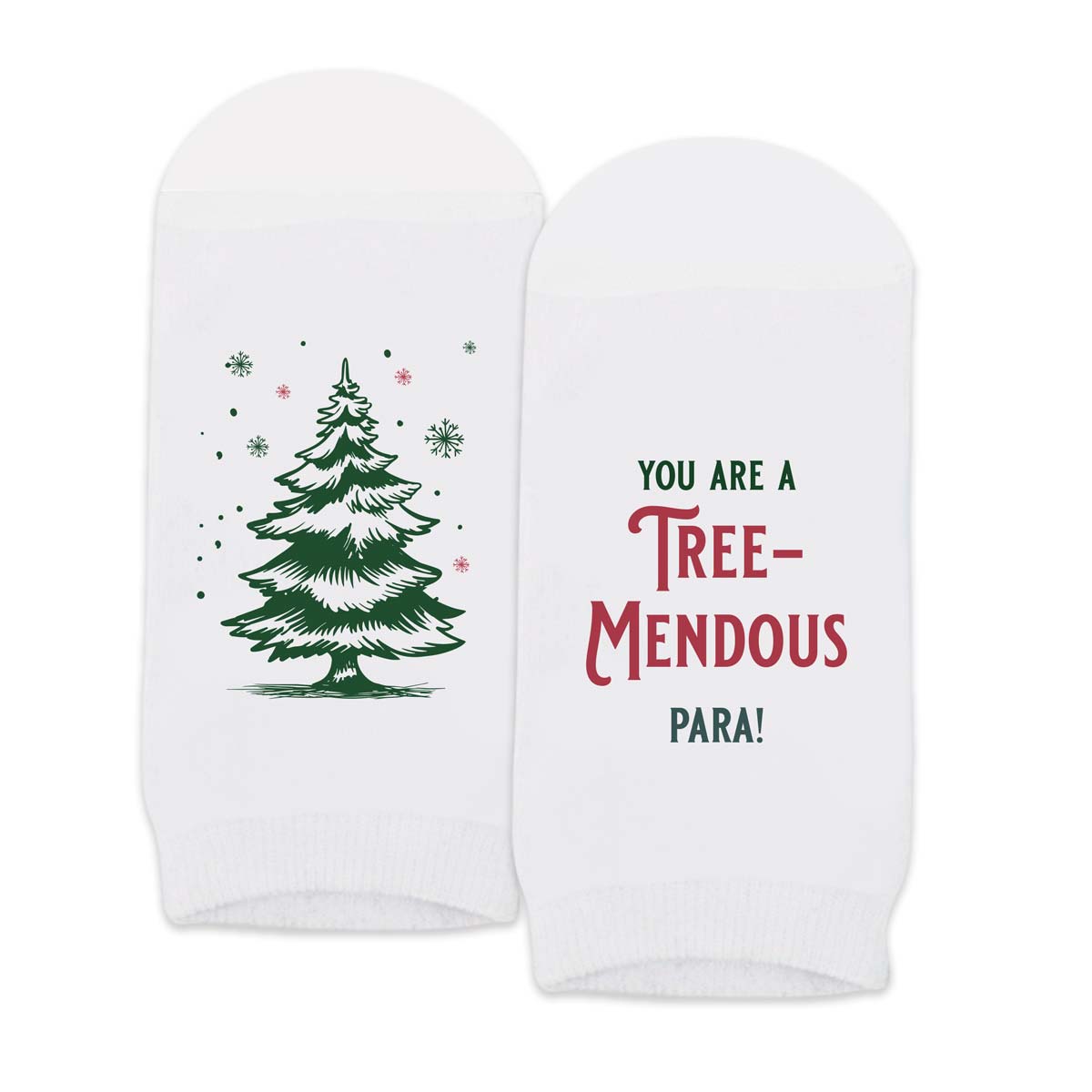 You Are Tree-Mendous Appreciation Socks