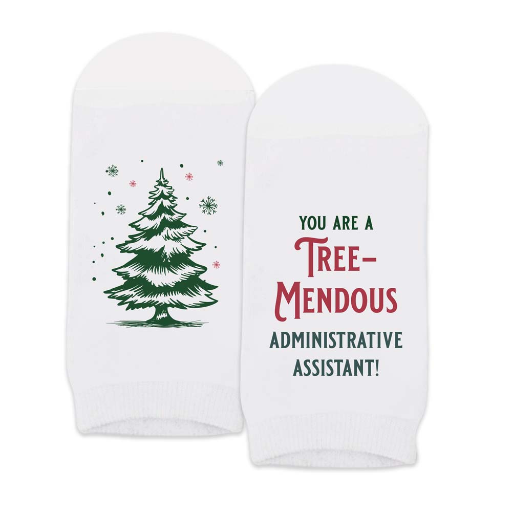 You Are Tree-Mendous Appreciation Socks