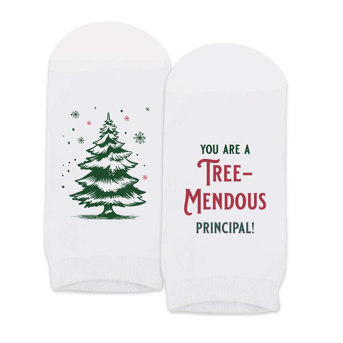 You Are Tree-Mendous Appreciation Socks