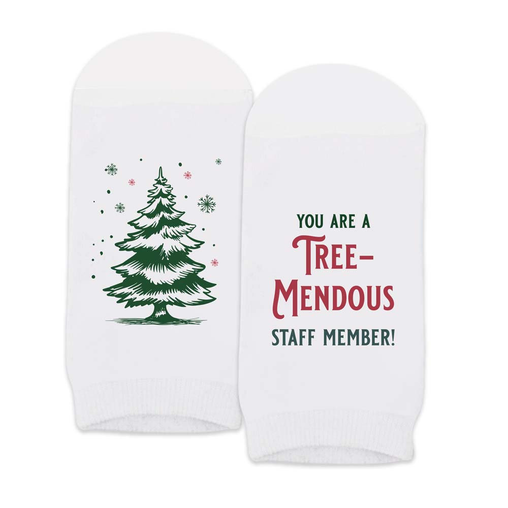 You Are Tree-Mendous Appreciation Socks