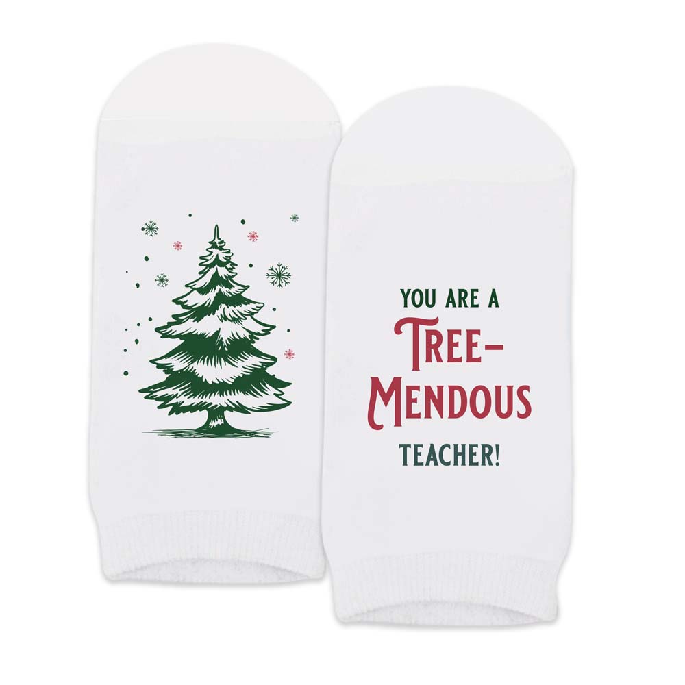 You Are Tree-Mendous Appreciation Socks