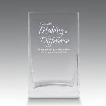 Small Crystal Vase