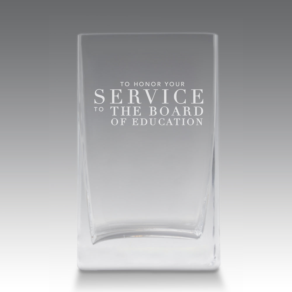Small Crystal Vase