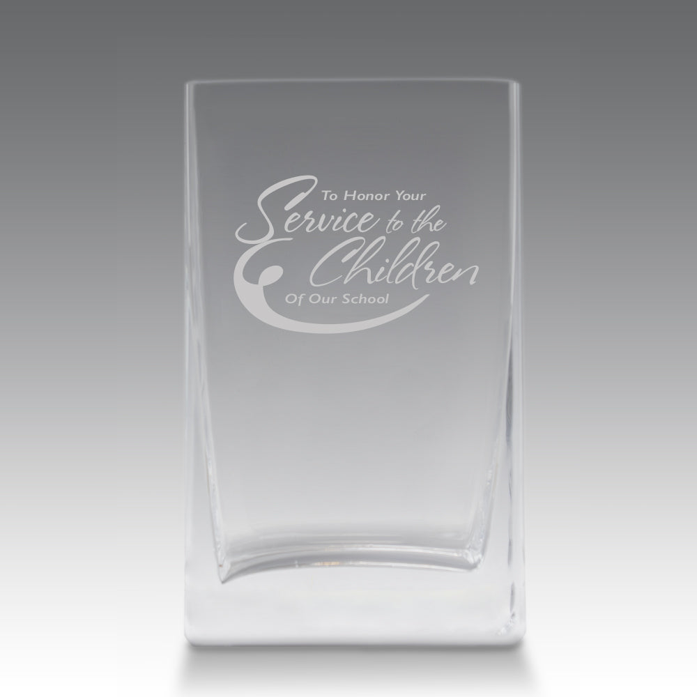 Small Crystal Vase