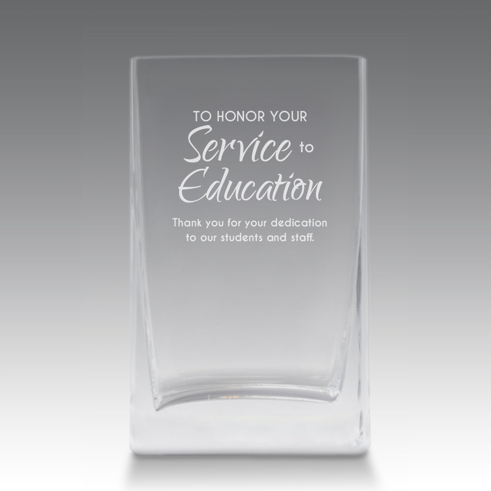 Small Crystal Vase
