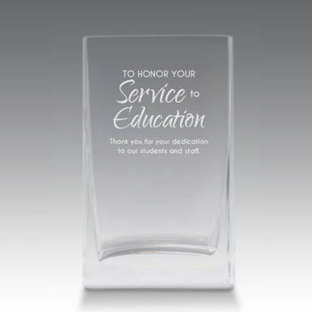Small Crystal Vase
