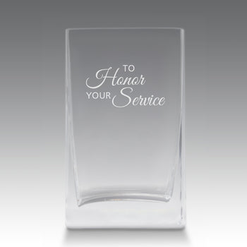 Small Crystal Vase