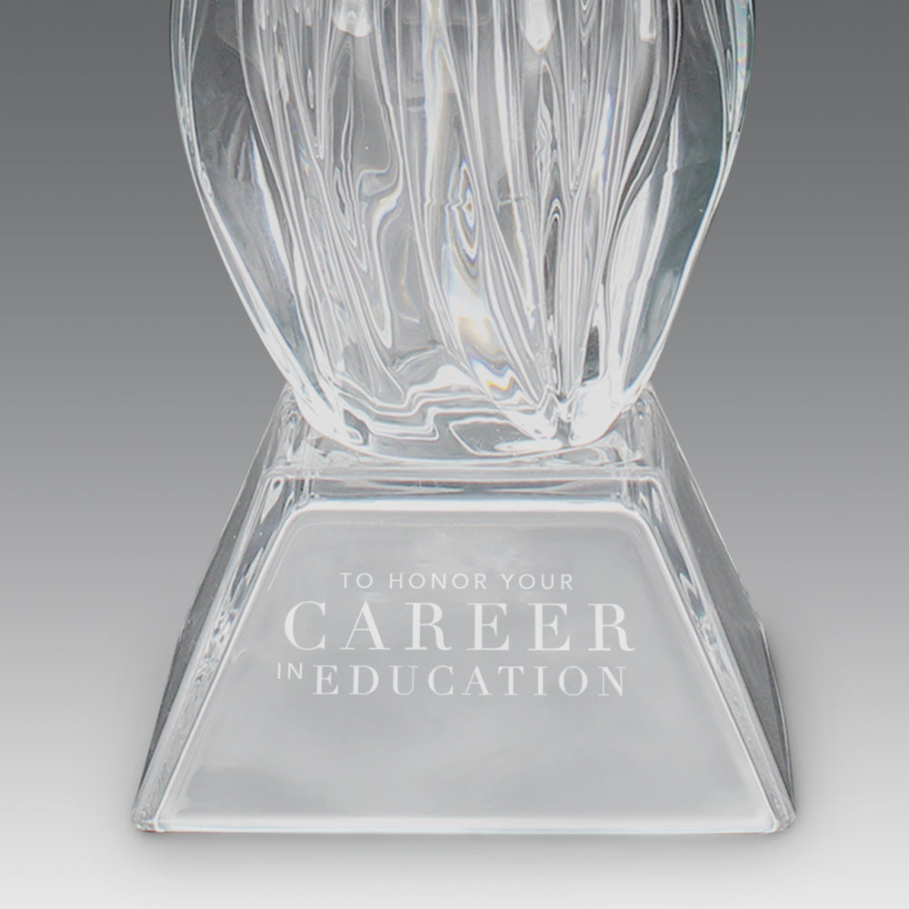 Legacy Trophy Crystal Vase