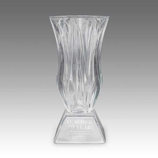 Legacy Trophy Crystal Vase