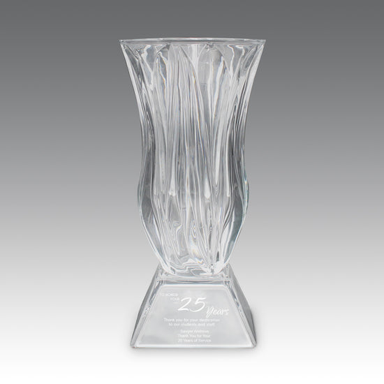 Legacy Trophy Crystal Vase