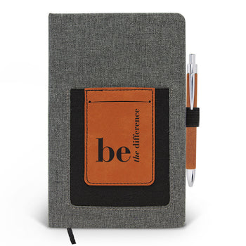 Be The Difference Canvas Journal w/ Pocket