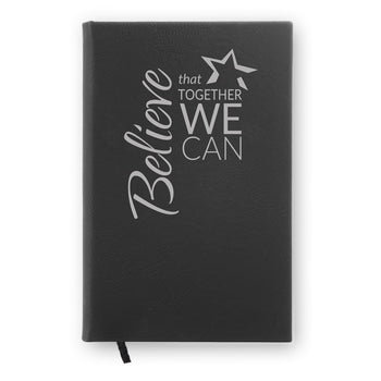 Believe That Together Textured Hardbound Journal