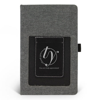 Thank You Canvas Journal w/ Pocket