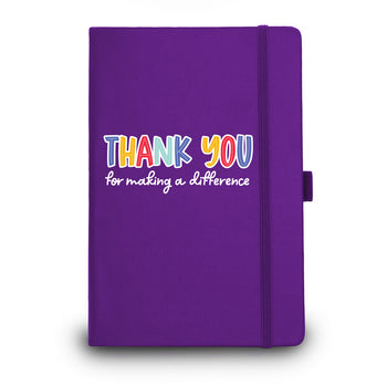 Thank You For Making A Difference Colorful Hardbound Journal - 25% OFF