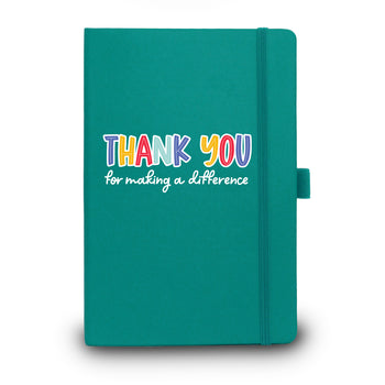 Thank You For Making A Difference Colorful Hardbound Journal - 25% OFF