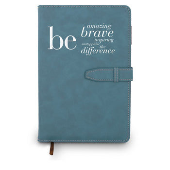 Be Collection Hardbound Journal with Tab and Loop Closure