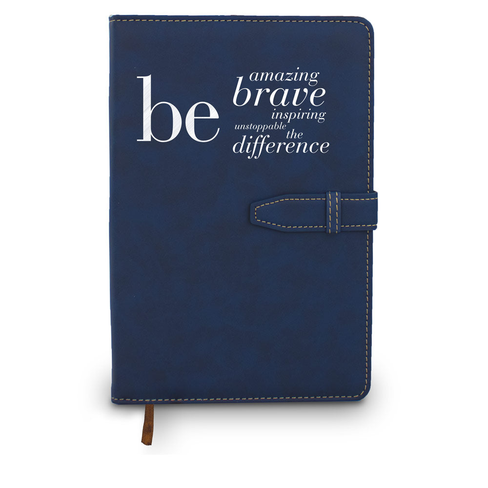 Be Collection Hardbound Journal with Tab and Loop Closure