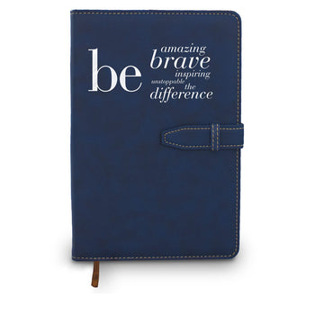Be Collection Hardbound Journal with Tab and Loop Closure