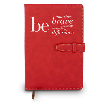 Be Collection Hardbound Journal with Tab and Loop Closure