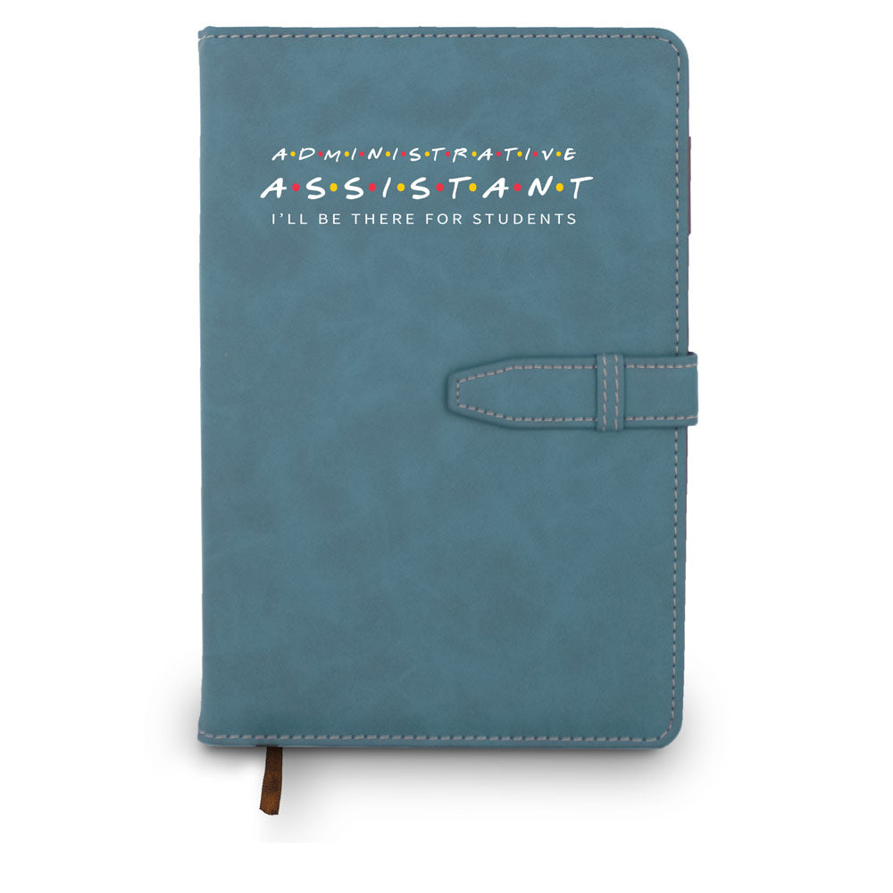 I'll Be There For Students Hardbound Journal with Tab and Loop Closure