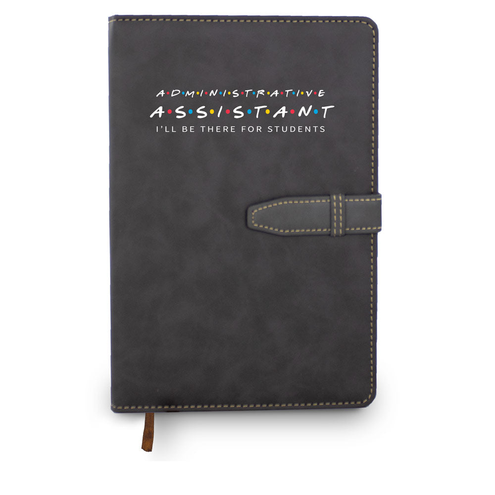 I'll Be There For Students Hardbound Journal with Tab and Loop Closure
