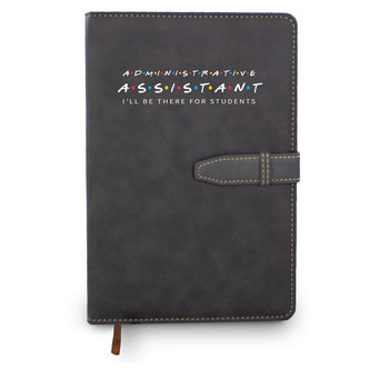 I'll Be There For Students Hardbound Journal with Tab and Loop Closure