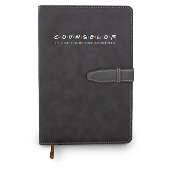 I'll Be There For Students Hardbound Journal with Tab and Loop Closure