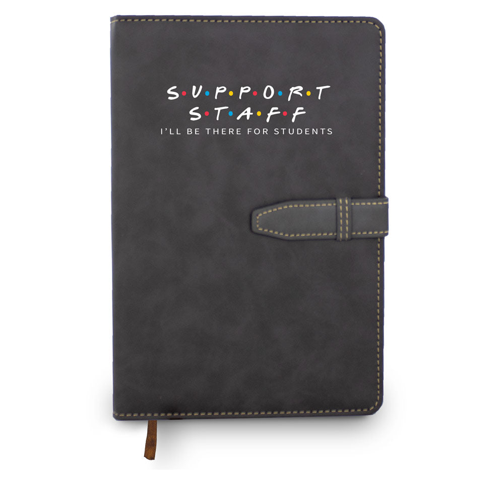 I'll Be There For Students Hardbound Journal with Tab and Loop Closure