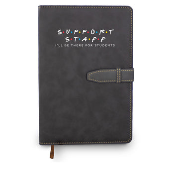 I'll Be There For Students Hardbound Journal with Tab and Loop Closure