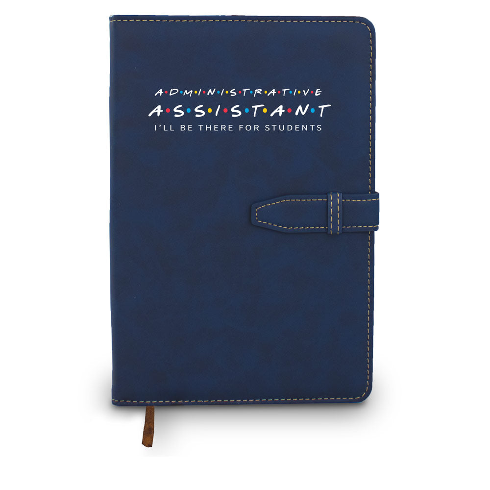 I'll Be There For Students Hardbound Journal with Tab and Loop Closure