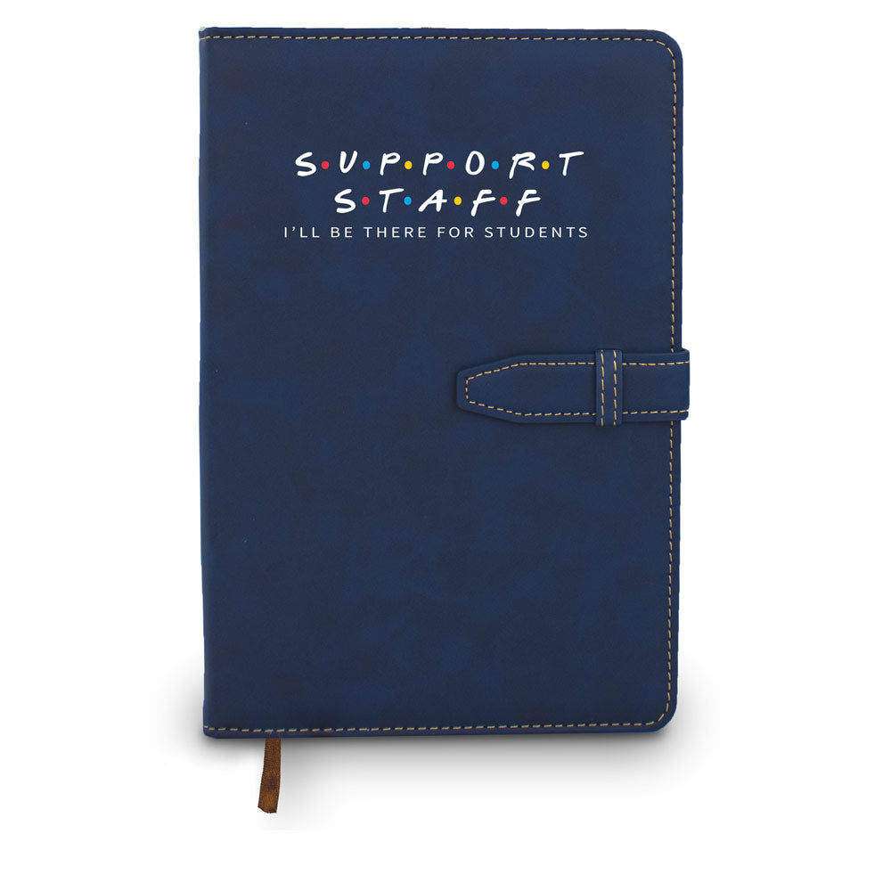 I'll Be There For Students Hardbound Journal with Tab and Loop Closure