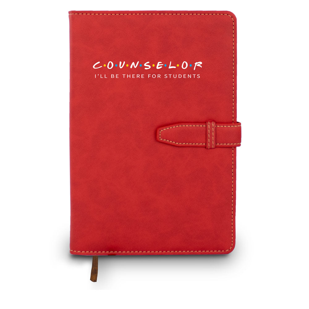 I'll Be There For Students Hardbound Journal with Tab and Loop Closure