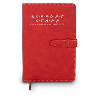I'll Be There For Students Hardbound Journal with Tab and Loop Closure