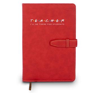 I'll Be There For Students Hardbound Journal with Tab and Loop Closure