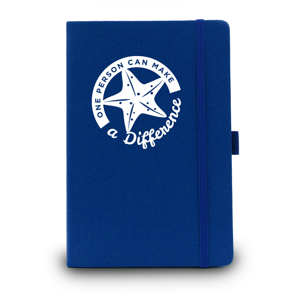 One Person Can Make a Difference Colorful Hardbound Journal - 25% OFF