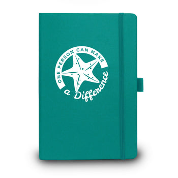 One Person Can Make a Difference Colorful Hardbound Journal - 25% OFF