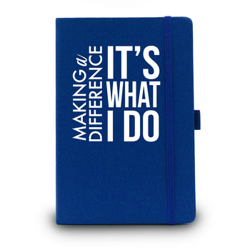 Making A Difference It's What I Do Colorful Hardbound Journal - 25% OFF
