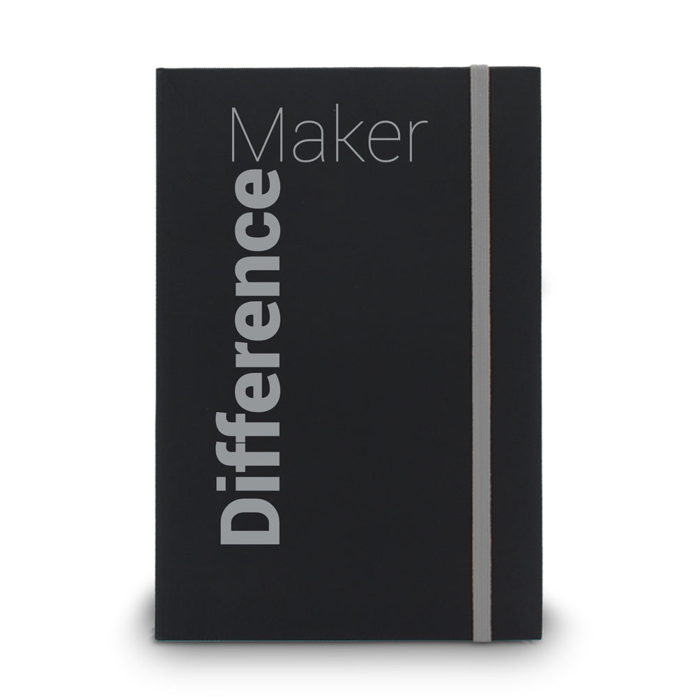 Difference Maker Matte Black Hardbound Journal