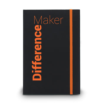 Difference Maker Matte Black Hardbound Journal
