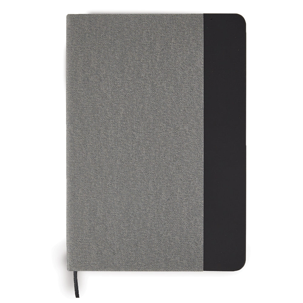 Custom Heather Gray Hardbound Journal