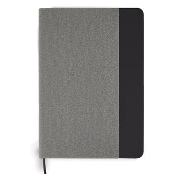 Custom Heather Gray Hardbound Journal