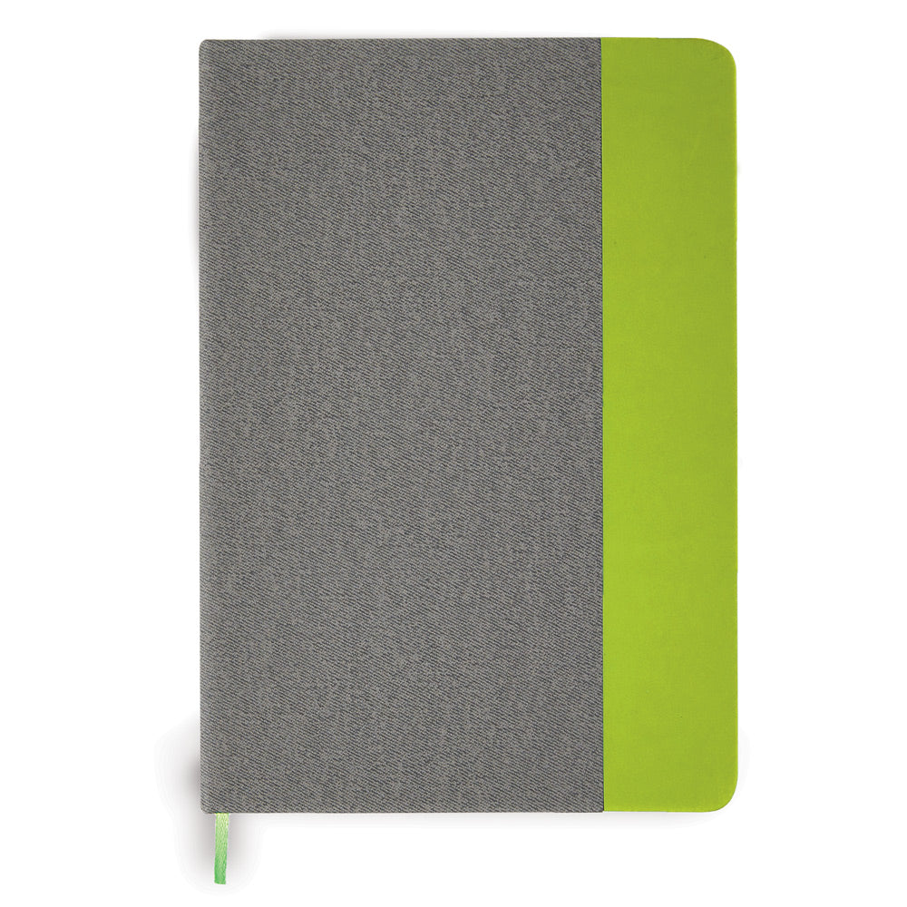 Custom Heather Gray Hardbound Journal