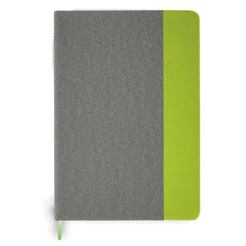 Custom Heather Gray Hardbound Journal