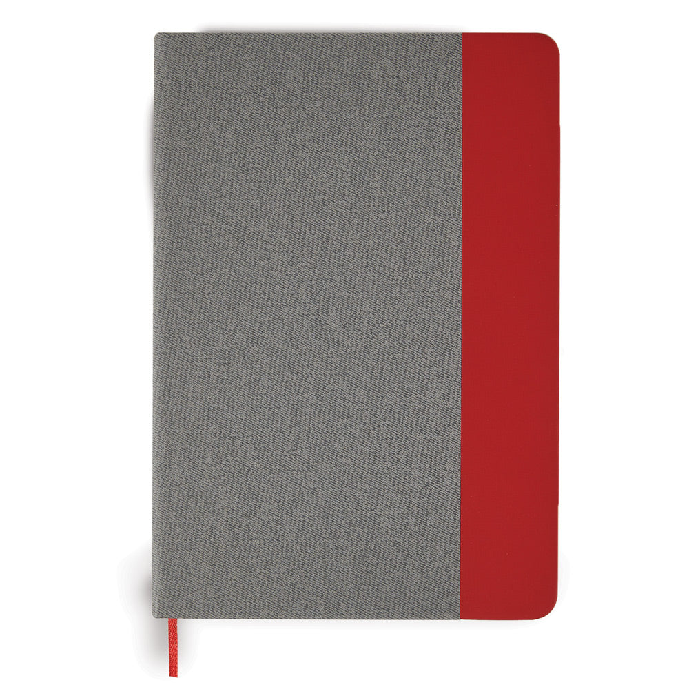 Custom Heather Gray Hardbound Journal